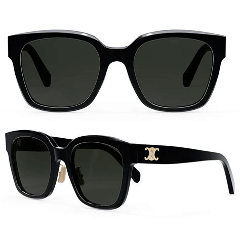 celine style square sunglasses